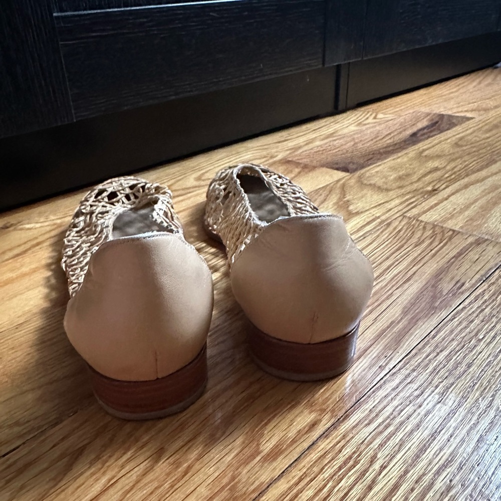 Vintage Stuart Weitzman Woven Leather Flats - Picture 6 of 9
